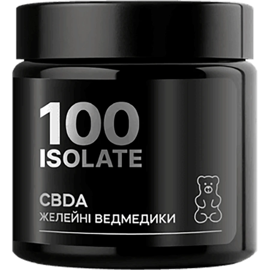 CBDA Isolate Медвежат 750 мг, 30 пастилок по 25 мг: цены и характеристики