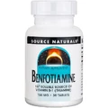 Бенфотіамін, 150 мг, Benfotiamine, Source Naturals, 120 таблеток