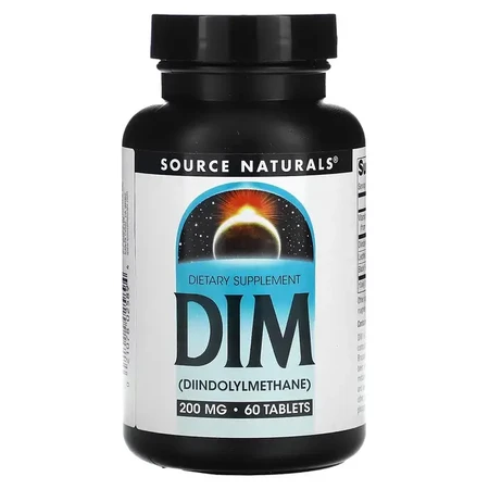 Дііндолілметан, 200 мг, DIM, Source Naturals, 30 таблеток: ціни та характеристики