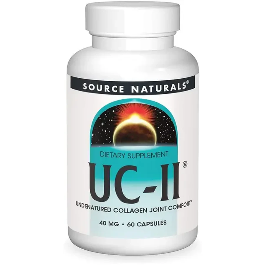 Колаген неденатурований тип II, 40 мг, UC-II, Source Naturals, 30 капсул: ціни та характеристики