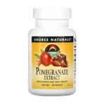 Экстракт граната, 500 мг, Pomegranate Extract, Source Naturals, 120 таблеток: цены и характеристики