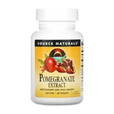 Екстракт гранату, 500 мг, Pomegranate Extract, Source Naturals, 120 таблеток