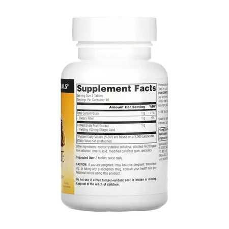 Экстракт граната, 500 мг, Pomegranate Extract, Source Naturals, 120 таблеток: цены и характеристики