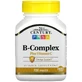 B-Комплекс и Витамин С, B-Complex Plus Vitamin C, 21st Century, 100 таблеток