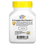 B-Комплекс и Витамин С, B-Complex Plus Vitamin C, 21st Century, 100 таблеток: цены и характеристики