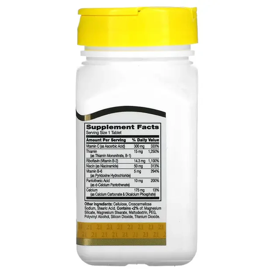 B-Комплекс и Витамин С, B-Complex Plus Vitamin C, 21st Century, 100 таблеток: цены и характеристики