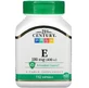Вітамін E, 180 мг, Vitamin E, 21st Century, 110 гелевих капсул