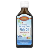 Норвежский рыбий жир для детей, вкус персика, 800 мг, Kid's Norwegian Fish Oil, Carlson, 200 мл
