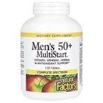 Мультивітаміни для чоловіків 50+, Men's 50+ MultiStart, Natural Factors, 120 таблеток: ціни та характеристики