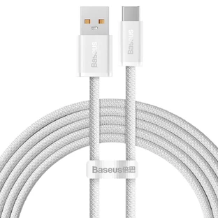 Baseus Dynamic Series USB - USB Tip C cablu 100W 2m alb (CALD000702)
