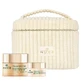 Набір Nuxe Nuxuriance Gold, loțiune de noapte hrănitoare și fortifiantă, 50 ml + balsam de ochi iluminator, piele uscată, 15 ml + geantă cosmetică gratuită