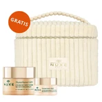 Набір Nuxe Nuxuriance Gold, loțiune de noapte hrănitoare și fortifiantă, 50 ml + balsam de ochi iluminator, piele uscată, 15 ml + geantă cosmetică gratuită: ціни та характеристики