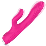 Frieda Vibrator cu 9 moduri de vibrație Red Rose