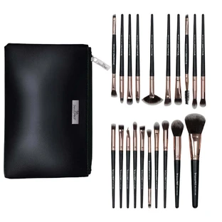 Набор из 20 кистей для макияжа Senso Pro Milano Black Gold + сумка