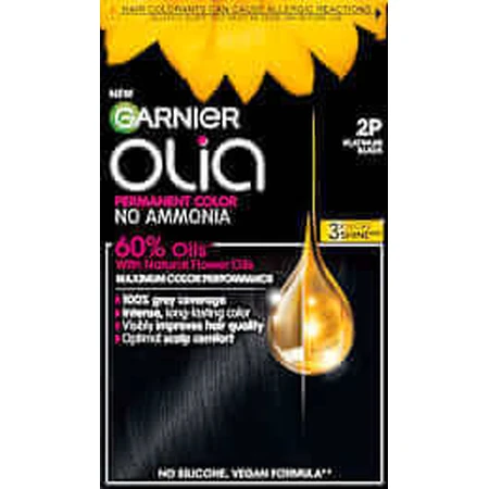 GARNIER olia Фарба перманентна 2P Platinum Black, 174 мл: ціни та характеристики