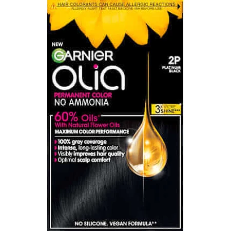 GARNIER olia Фарба перманентна 2P Platinum Black, 174 мл: ціни та характеристики