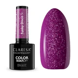 Claresa Soak Off UV/LED Funky Disco Hybrid Lacquer 5, 5 г