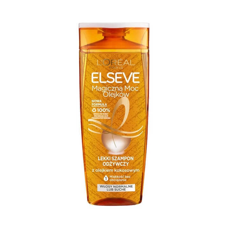 Шампунь L Oreal Paris Elseve Puterea magică a uleiului de nucă de cocos, 400 мл: ціни та характеристики