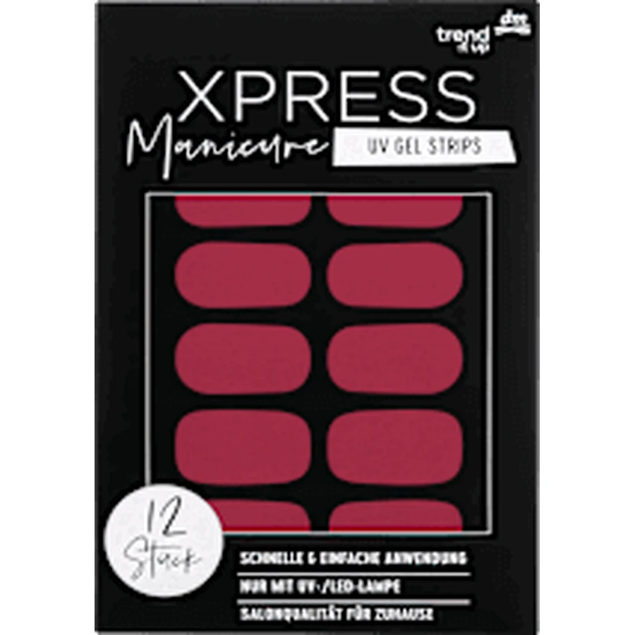 trend !t up XPRESS Manicure UV Gel Nail Sheets № 110 - Berry Blossom - Ягідний цвіт: ціни та характеристики