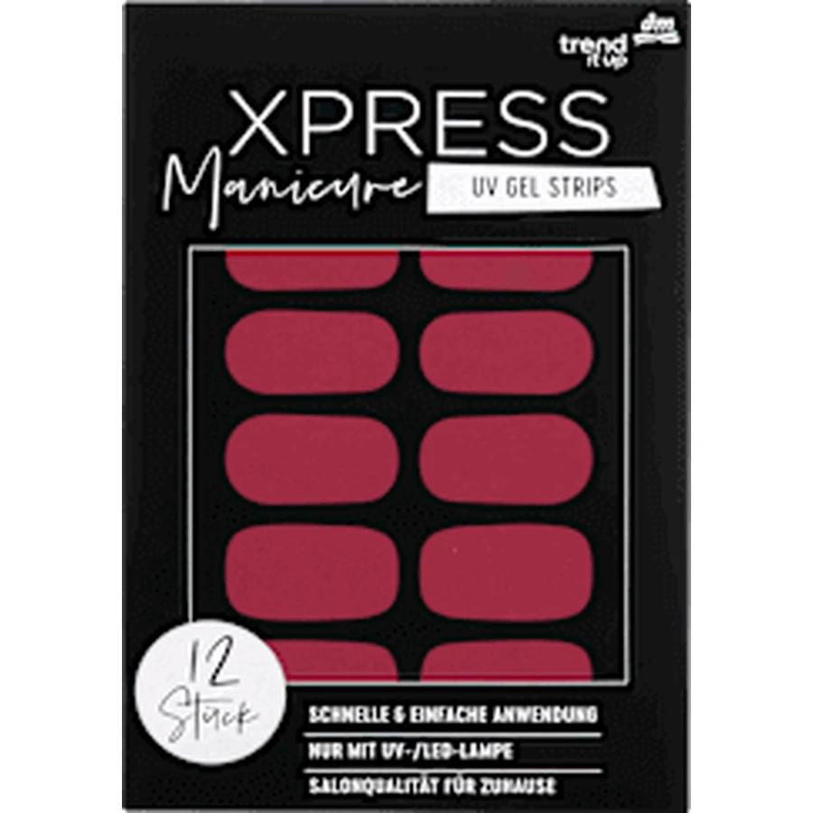 trend !t up XPRESS Manicure UV Gel Nail Sheets № 110 - Berry Blossom - Ягідний цвіт: ціни та характеристики