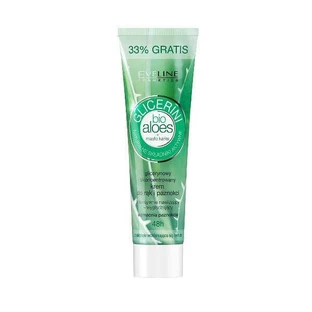 Eveline Cosmetics Glycerini BIO Aloe 5in1 Mască-cremă pentru mâini și unghii, 100g