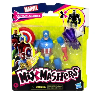 Marvel Avengers Капитан Америка MixMashers Marvel Avengers Капитан Америка MixMashers фигурка действия, 4 года+, Hasbro
