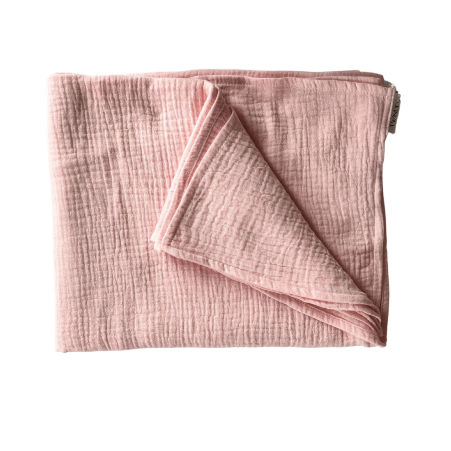 Ковдра з мусліну Cotton Flower Cotton Flower, 120 x 100 см, рожева, Twindeco: ціни та характеристики