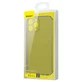 Baseus Frosted Glass Case iPhone 13 Pro carcasă rigidă cu cadru din gel negru (ARWS000401)
