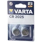 Varta, літієва монетна батарейка CR2025, 2 шт.