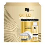AA Gold amp; Набір глибоко відновлювальний крем-есенція Truffles Prestige Essence 65+, 50 мл + ніжне молочко для зняття макіяжу, 150 мл