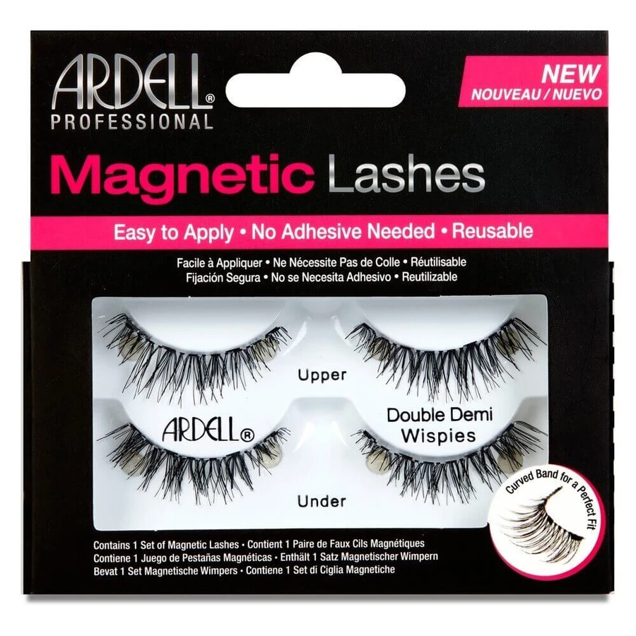 Вії Ardell Magnetic Lashes Double Demi Wispies з магнітною стрічкою, 2 пари: ціни та характеристики