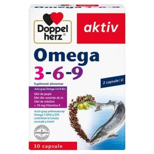Омега 3-6-9 Актив Doppelherz Omega 3-6-9 Aktiv, 30 капсул