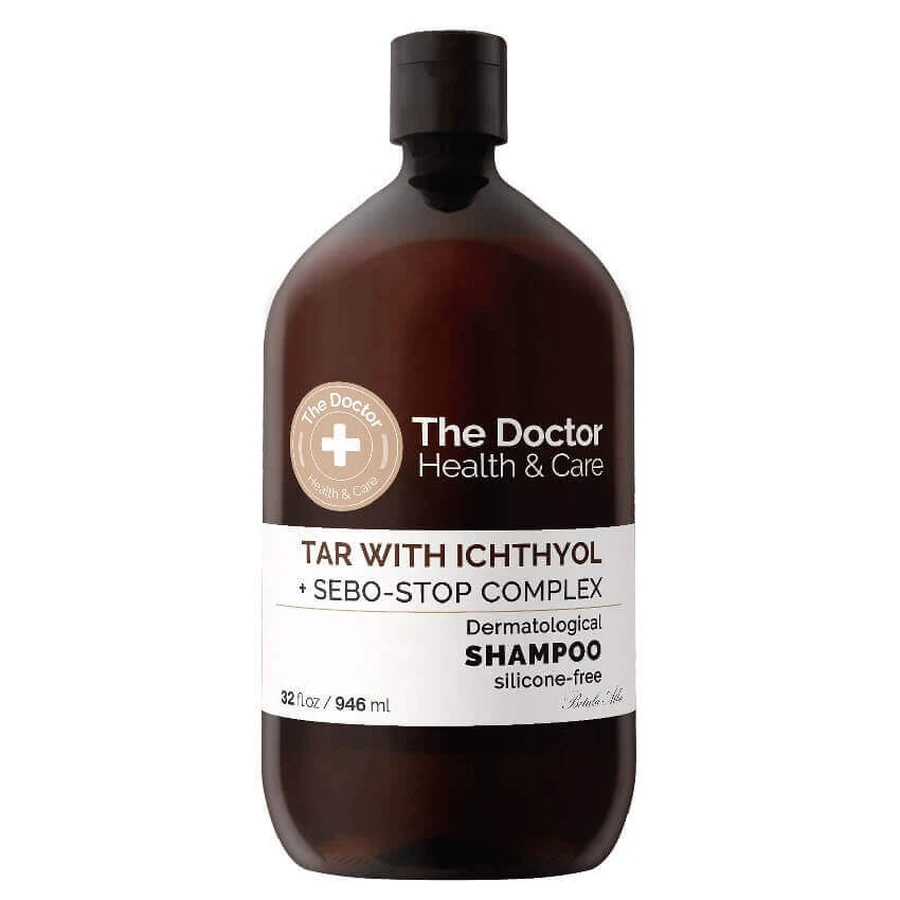 Doctor Sănătate amp; Îngrijire Șampon pentru părul Lichen + Ichthyol + Sebo-Stop Complex, 946ml: ціни та характеристики