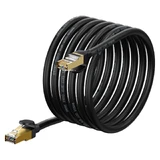 Baseus Speed Seven cablu de rețea de mare viteză RJ45 10Gbps 5m negru (WKJS010501)