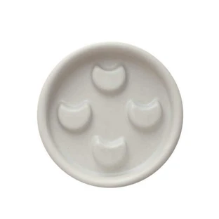 Mohani Lunula săpunieră ceramică ecru