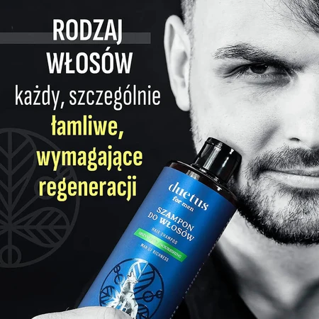 Duetus For Men, шампунь живильний для чоловіків, 300 мл: ціни та характеристики