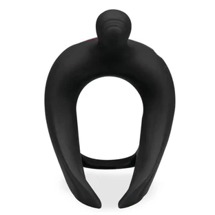 S-Hande Dot Ring Inel вібратор для пеніса для пеніса Negru
