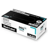 Черные нитриловые перчатки Black Label PPS, размер L, 100 штук, PPS Gloves