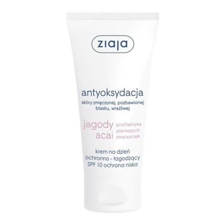 Ziaja, Acai Berry, Дневной крем SPF10, защитный и успокаивающий, 50 мл