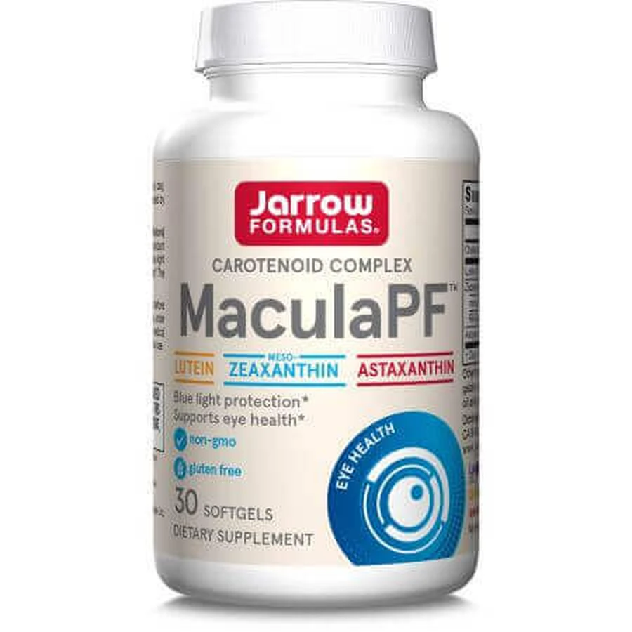 MaculaPF Jarrow Formulas, 30 мягких таблеток, Secom: цены и характеристики