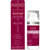 Snailmed Pure Snail Mucus 40.07%, восстанавливающий крем с натуральной слизью мелка, гиалуроновой кислотой и сераном альбина, для ночного сна, 30 мл