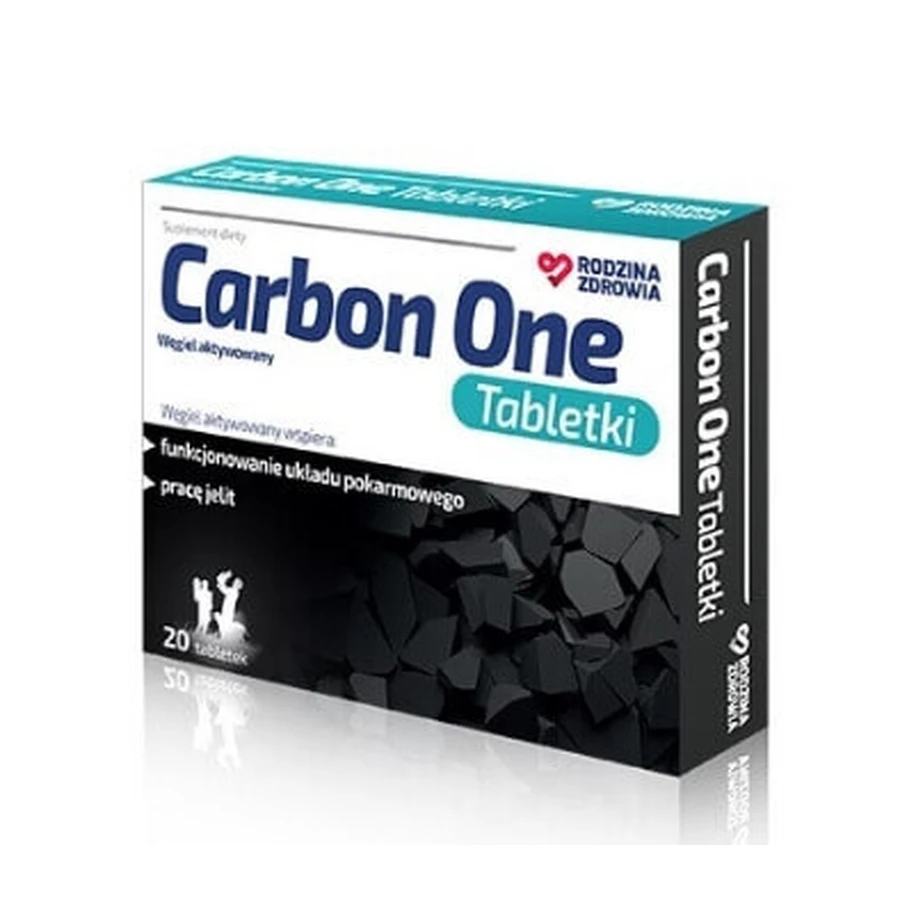 Семейное здоровье Carbon One 20 таблеток: цены и характеристики