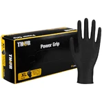 Thor Power Grip, mănuși din nitril, nesterile, fără pudră, negre, mărimea XL, 50 bucăți: цены и характеристики