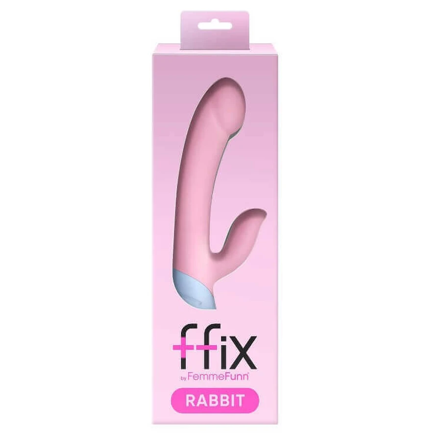 FemmeFunn Ffix Rabbit вибратор-кролик на батарейках, розовый, 1 шт.: цены и характеристики