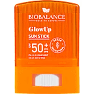 BIOBALANCE GLOW UP Солнцезащитный стик SPF 50 GLOW UP, 19 мл