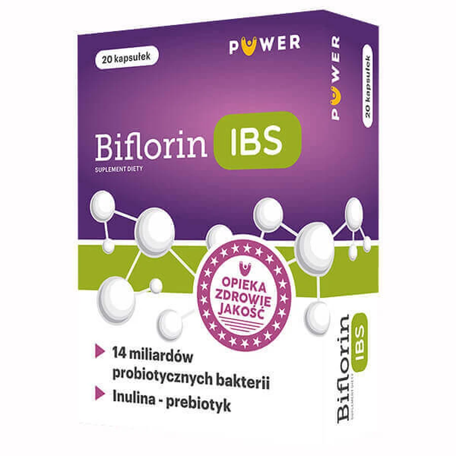 Бифлорин IBS, 20 капсул: цены и характеристики