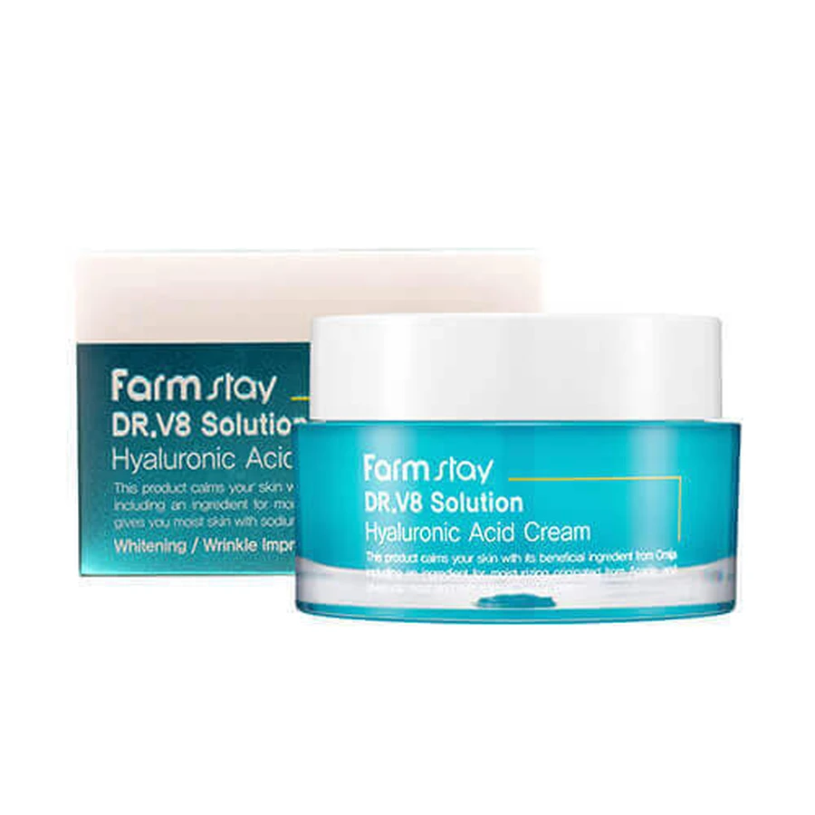 Farmtay DR.V8 Solution Cremă de față hidratantă cu acid hyaluronic, 50ml: цены и характеристики