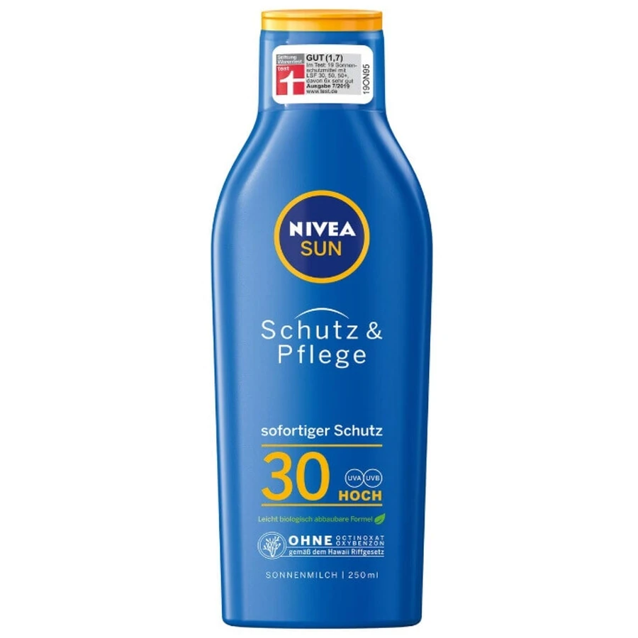 Nivea Sun, Сонцезахисний лосьйон SPF30, 250 мл: ціни та характеристики