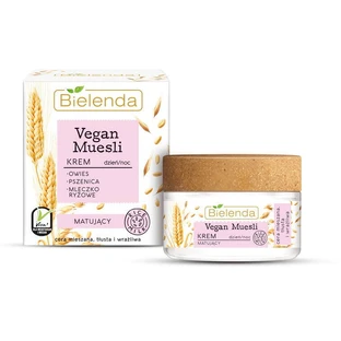 Bielenda Vegan Muesli Cremă matifiantă, 50 мл
