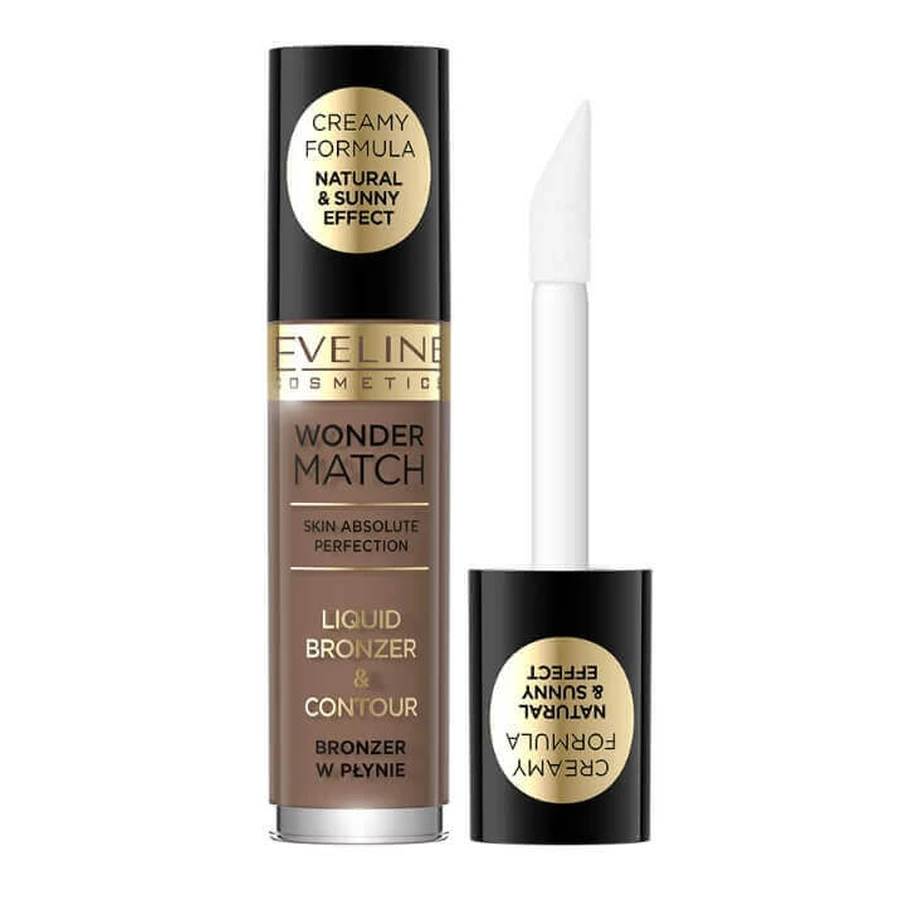 Eveline Cosmetics, Wonder Match, Бронзатор в рідкому вигляді №02, 4,5 мл: ціни та характеристики